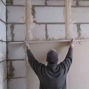 Технология оштукатуривания стен